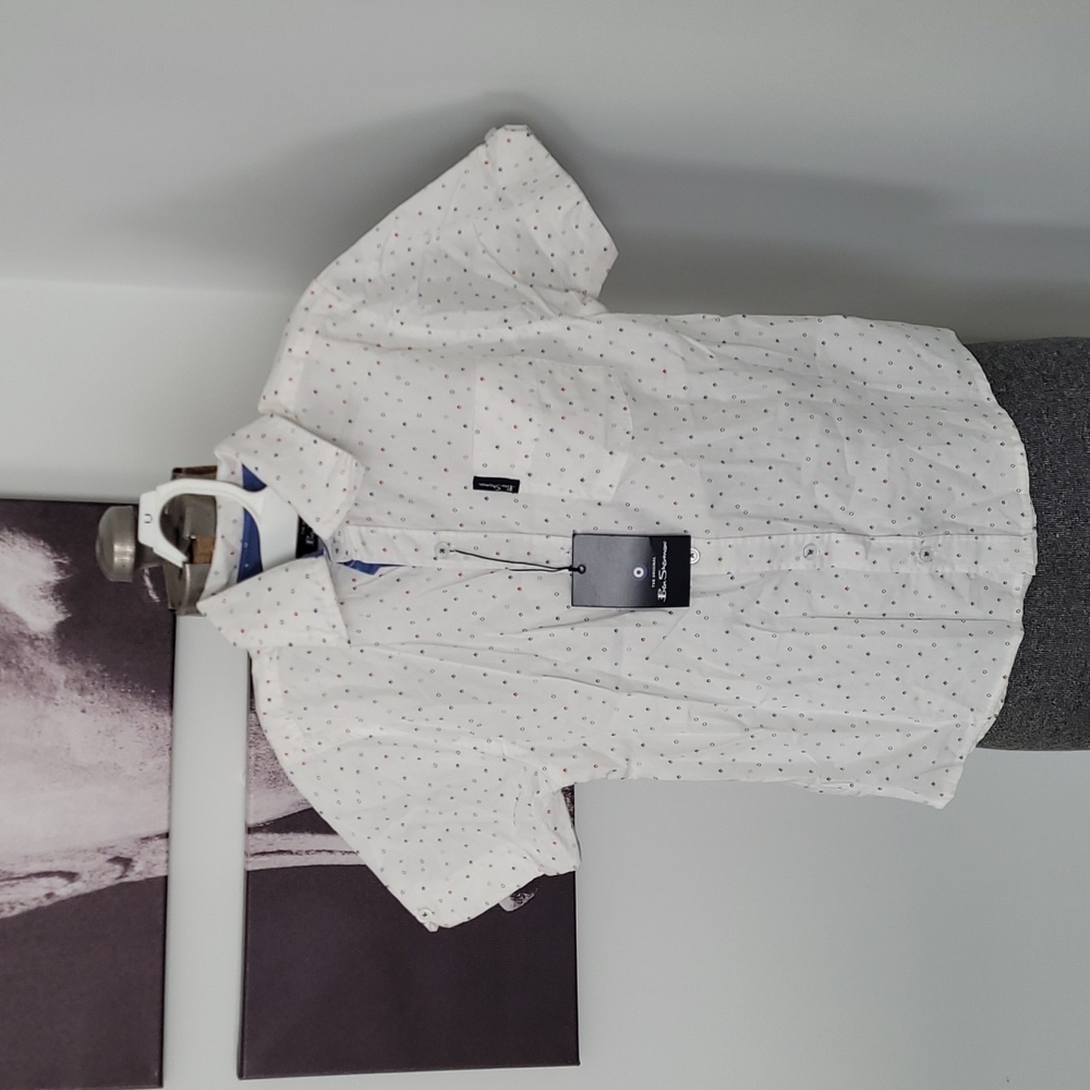BEN SHERMAN SHORTSLEEVE BOYS SHIRT (NEW)
